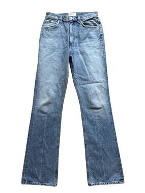 AGOLDE Vintage High Rise Flare Jeans Womens 27 Blue High Waist Rigid Denim NWOT